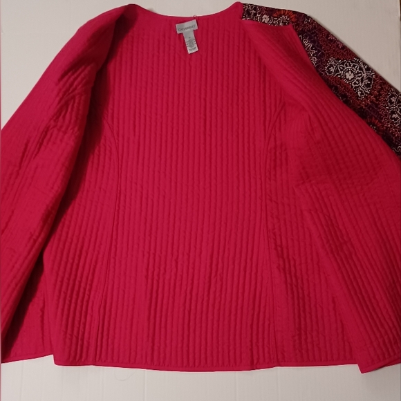 3X Bold Multicolor Patterned Jacket - Picture 2 of 4